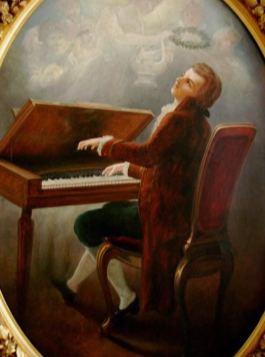 Peinture de Mozart