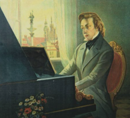 Peinture de Chopin